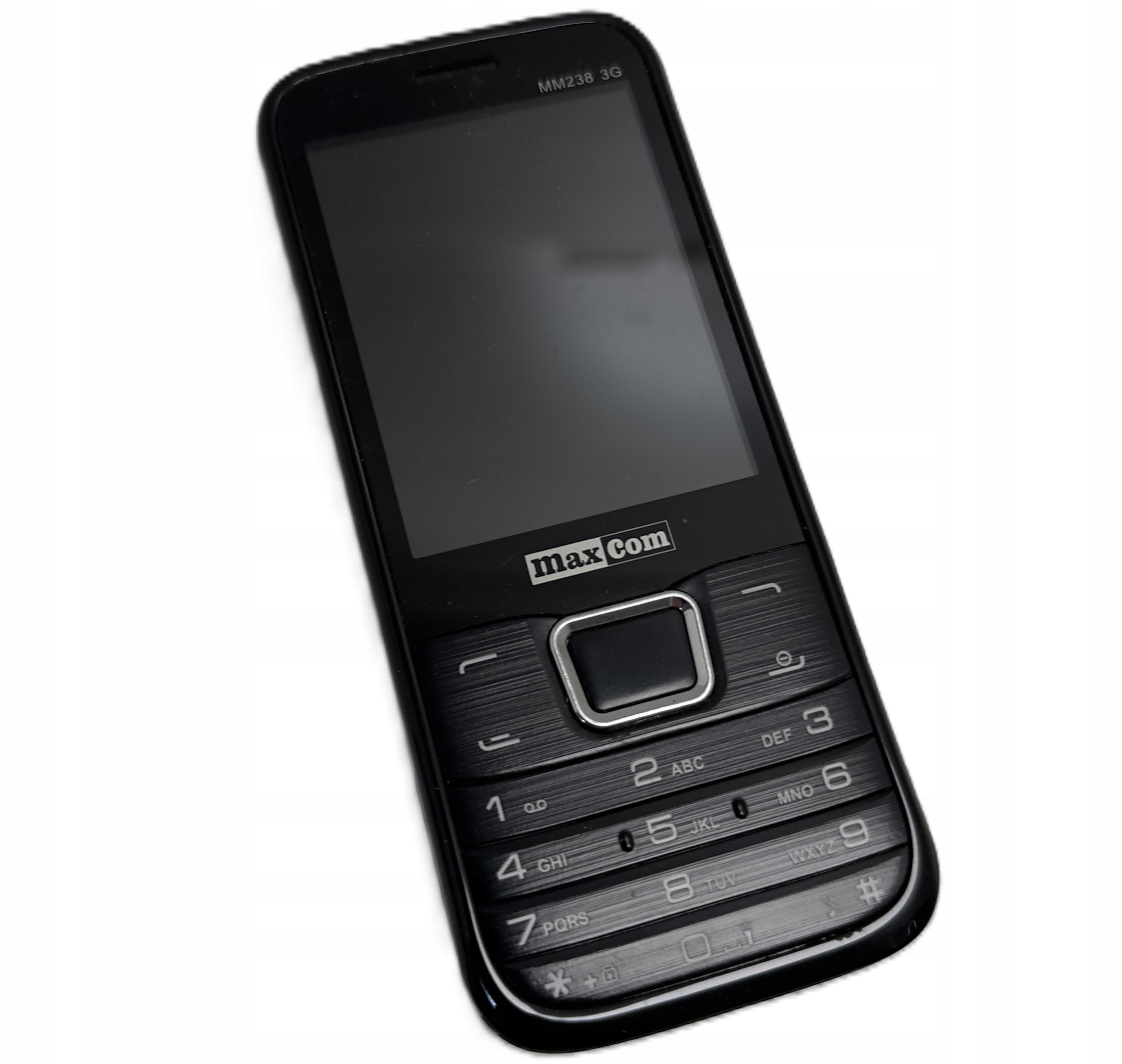 Мобильный телефон Maxcom MM238 256 МБ / 1 Гб 3G черный