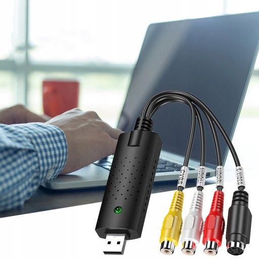 VIDEO GRABBER ZGRYWANIE Z VHS PRZEGRYWANIE DVD CD Marka bez marki