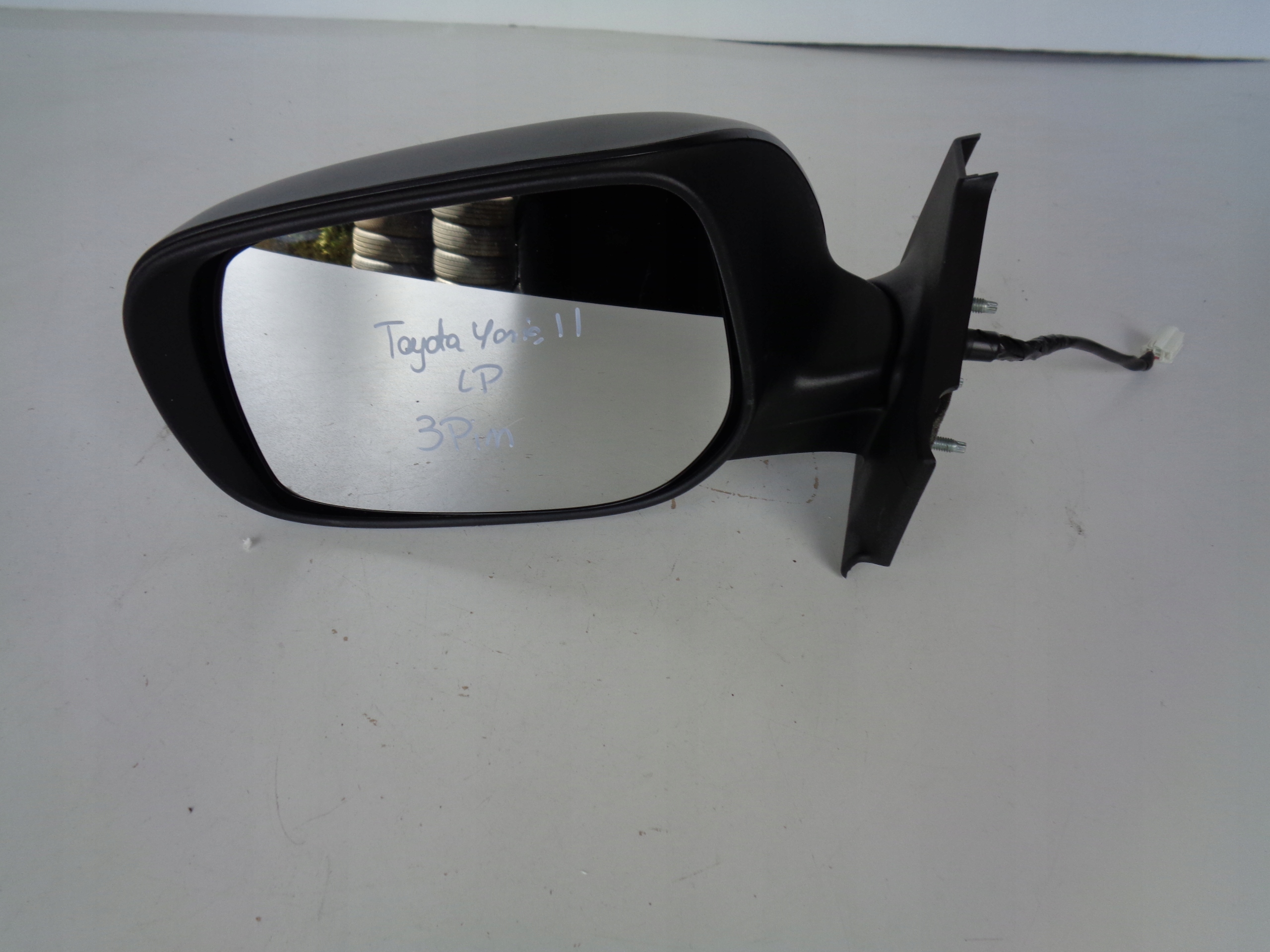 mirror left TOYOTA YARIS II 3 PIN