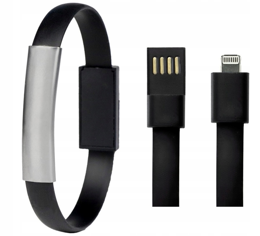 

Bransoletka Kabel Ładowarka Usb 2w1 micro Usb, iOS