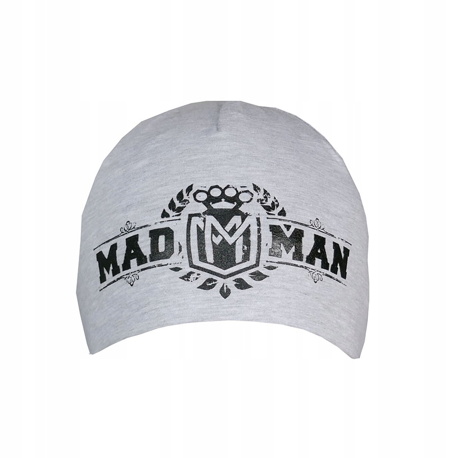 

Czapka zimowa męska szara Logo small Madman M