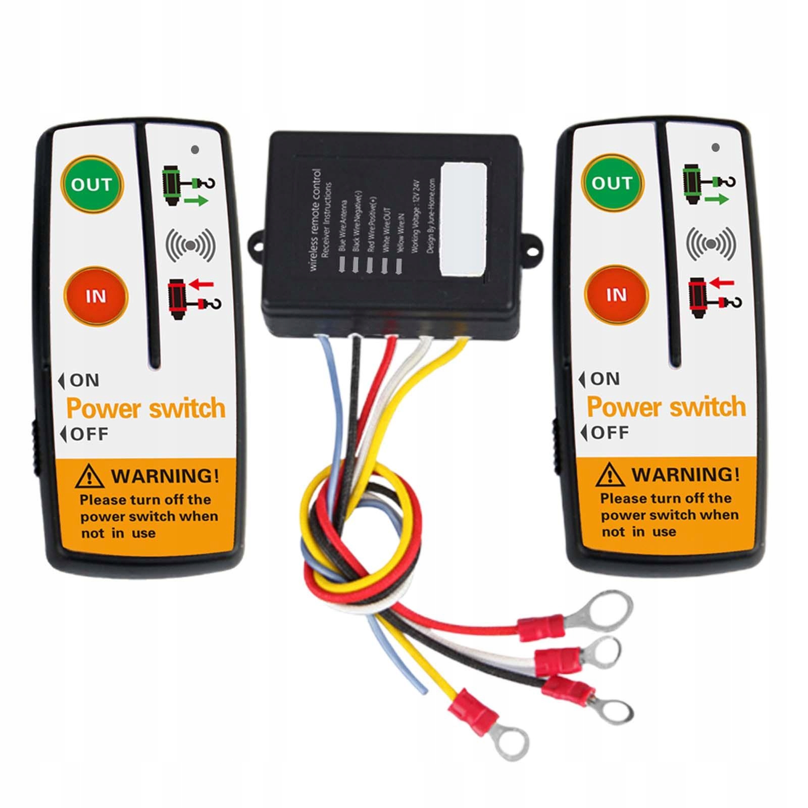 12V Electric Winch Wireless Remote Control and Receiver Kit, Handset Switch EAN (GTIN) 0794022579322
