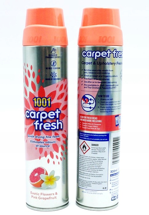 

Odświeżacz dywanów Carpet Fresh Flowers 300ml Uk