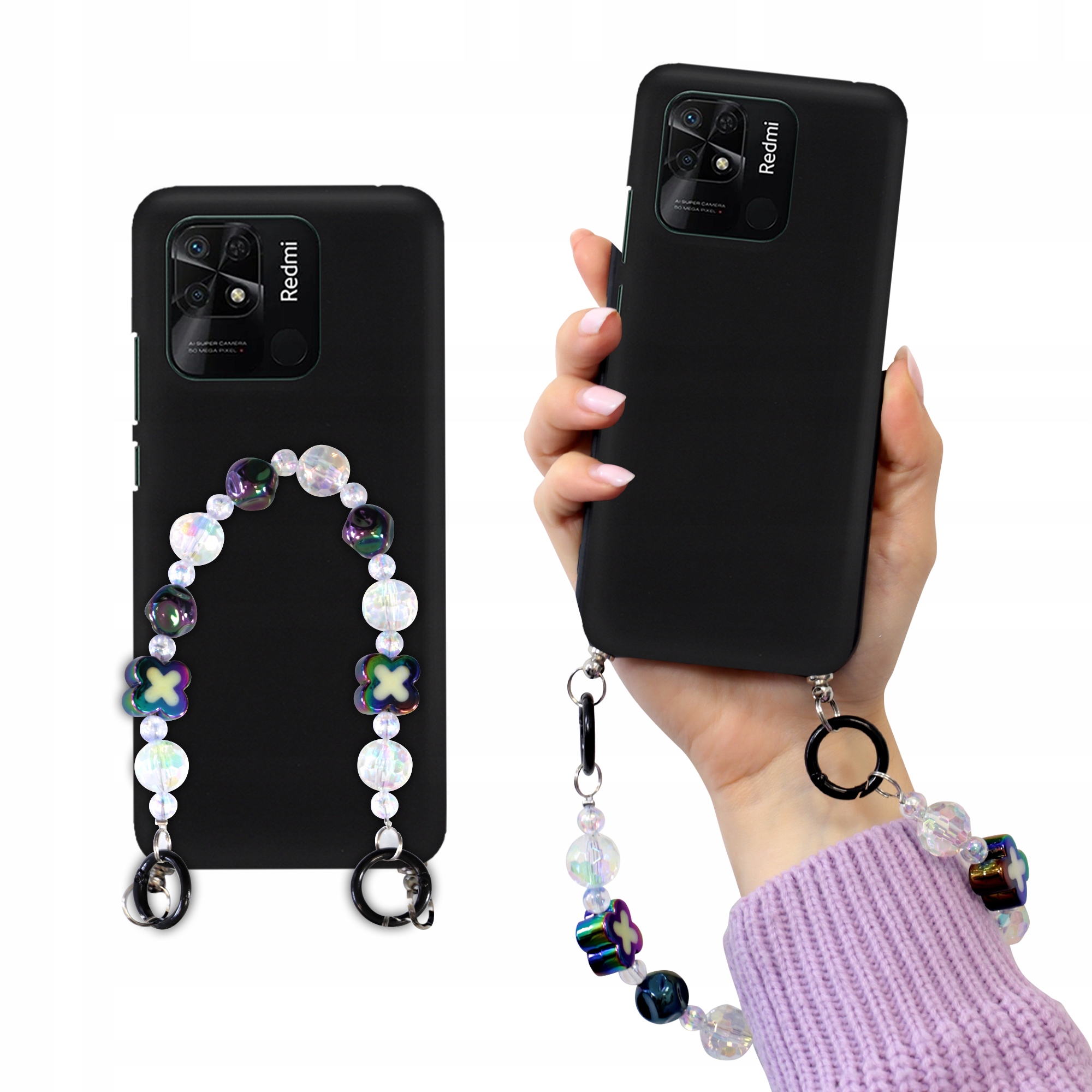 Puzdro Mat Čierne Pre Xiaomi Redmi 10C 4G Korale Holo