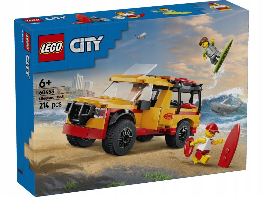 Lego 60453 City Záchranná dodávka plážových záchranářů