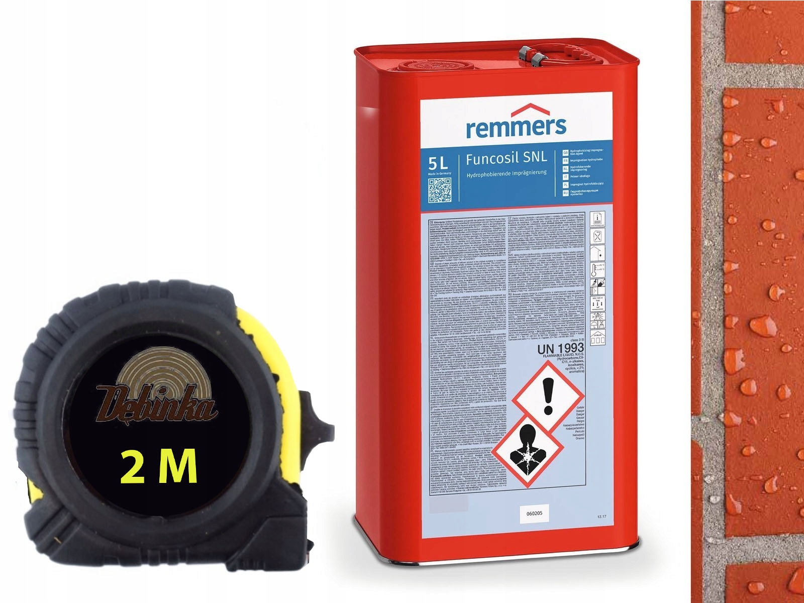 Remmers Funcosil Snl impregnační přípravek na staré cihly 10 l