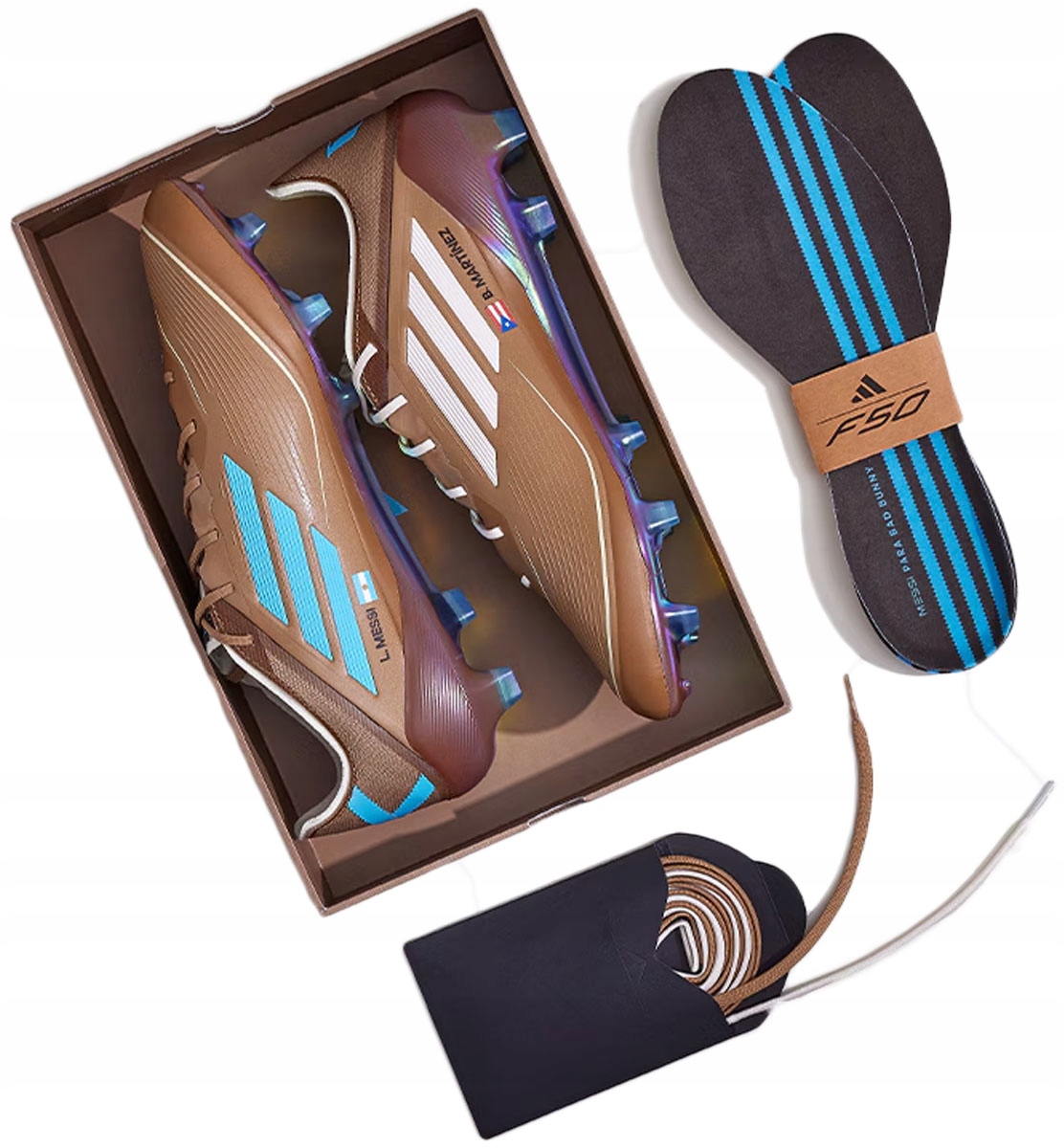Korki Adidas F50 Elite Messi & Bad Bunny Fg buty piłkarskie Limitowane