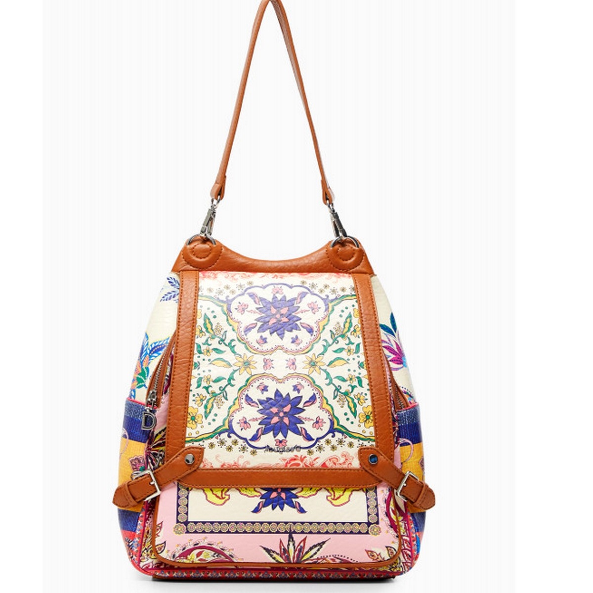 

Desigual Plecak torba Pink Bibury 2w1