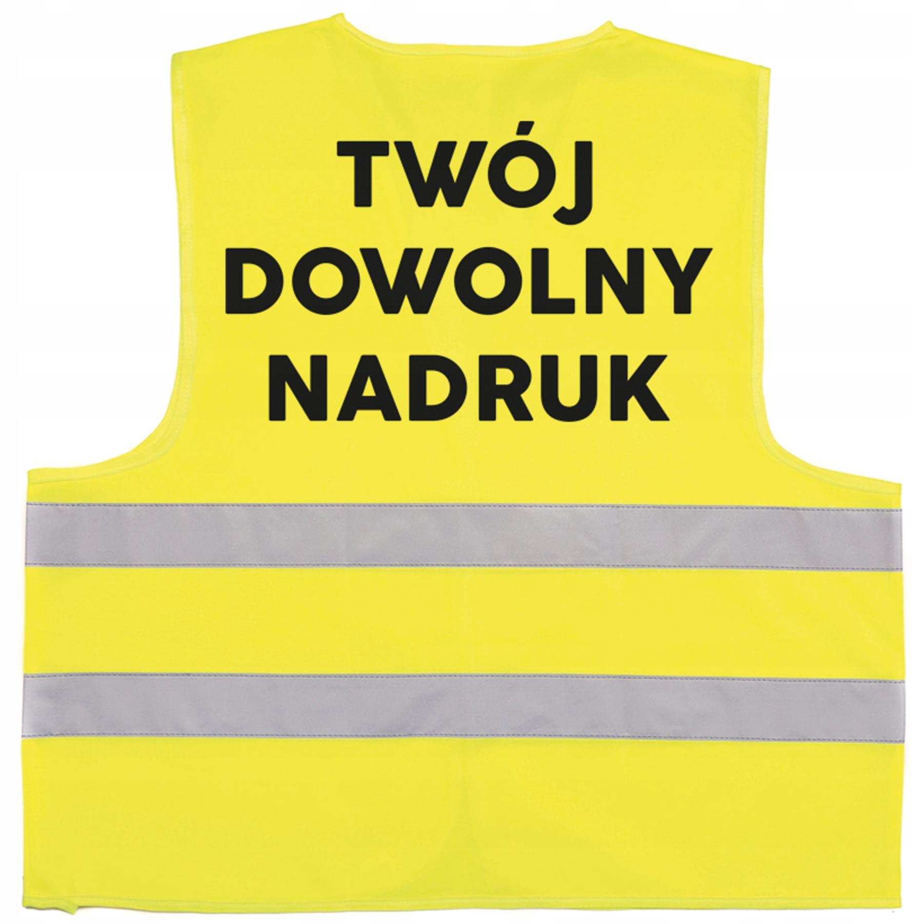 

Kamizelka Odblaskowa Z Twoim Dowolnym Nadrukiem
