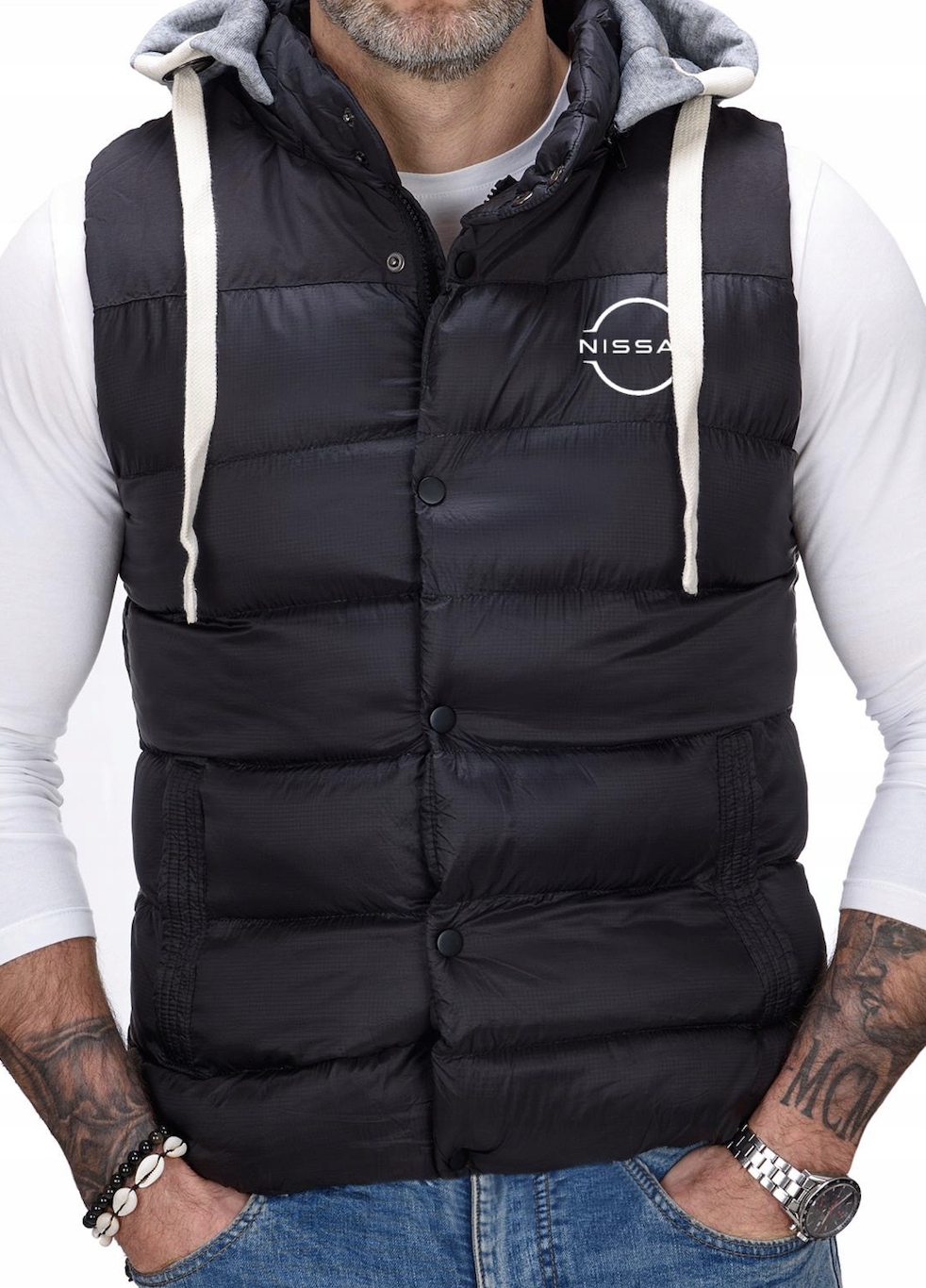 Bunda Bez Rukávů Nissan Zateplovač M