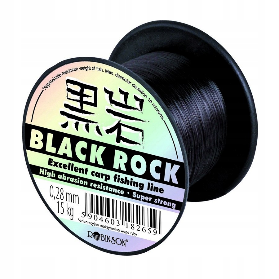 Robinson Żyłka Black Rock 600m 0,26mm 13kg