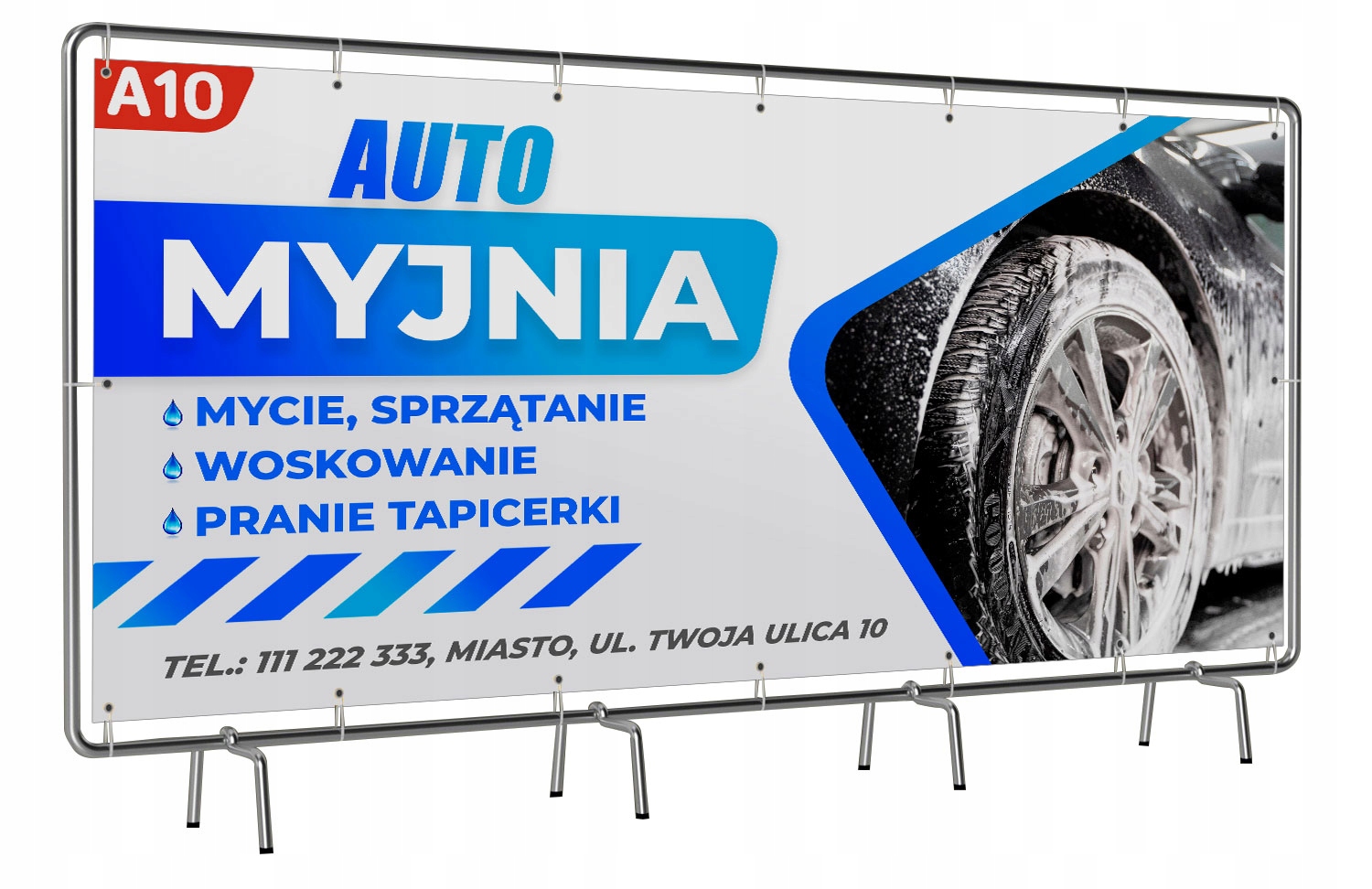 Baner, Banery reklamowy, Reklama 400x300 cm Marka inny