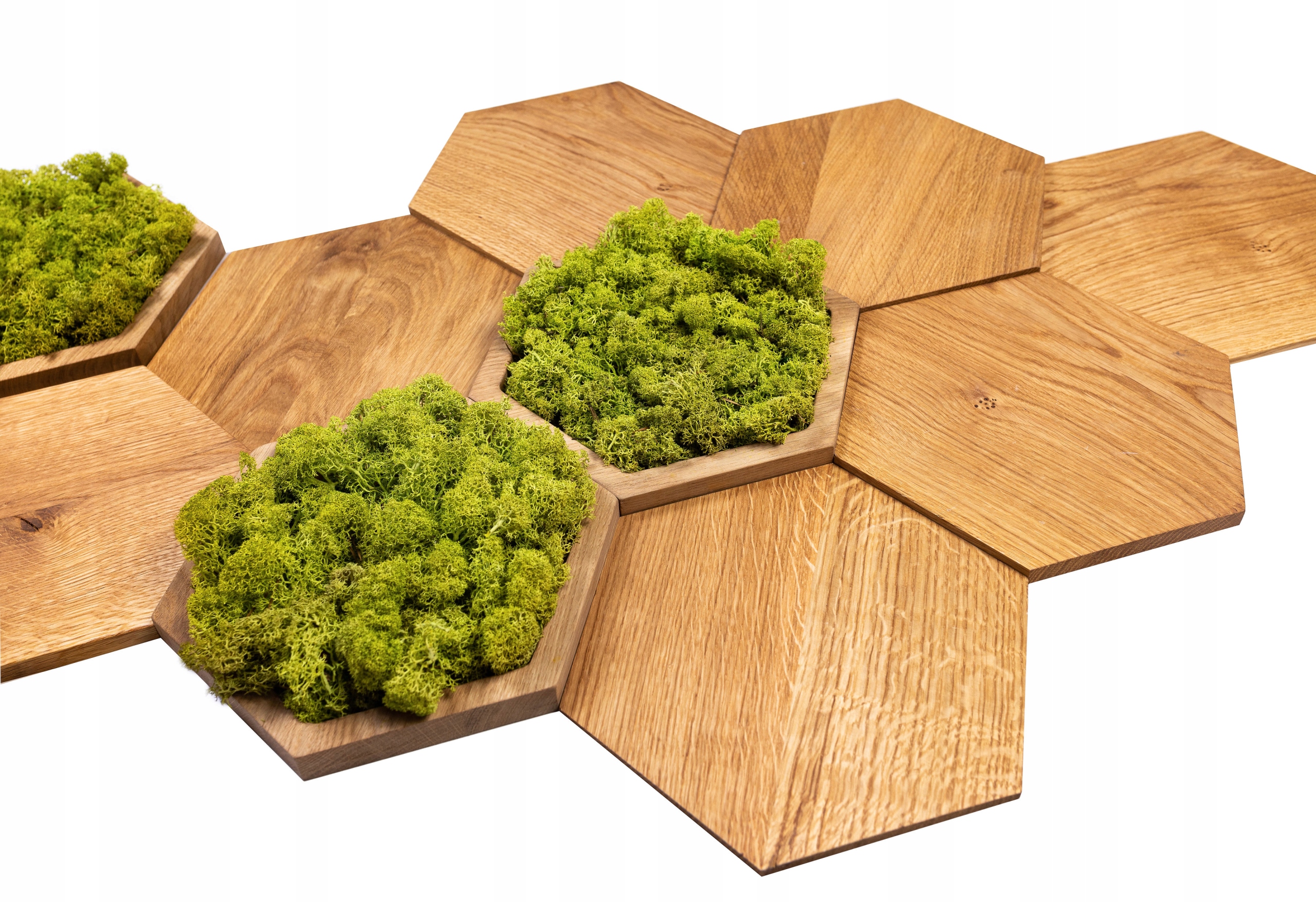 PANELE ŚCIENNE MECH CHROBOTEK HEKSAGON JASNY MAXI Marka inna