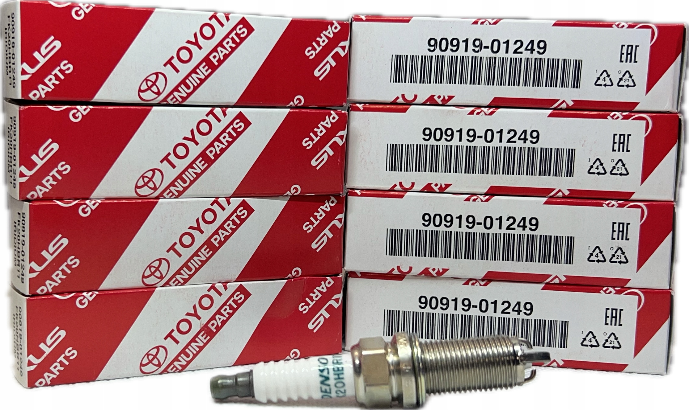 ŚWIECE ZAPŁONOWE 8 SZTUK OE LEXUS IS-F LS 4 90919-01249