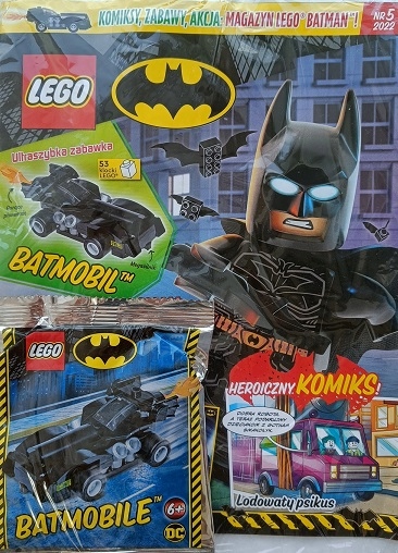 Lego BATMAN 5/2022 + BATMOBILE - 212223