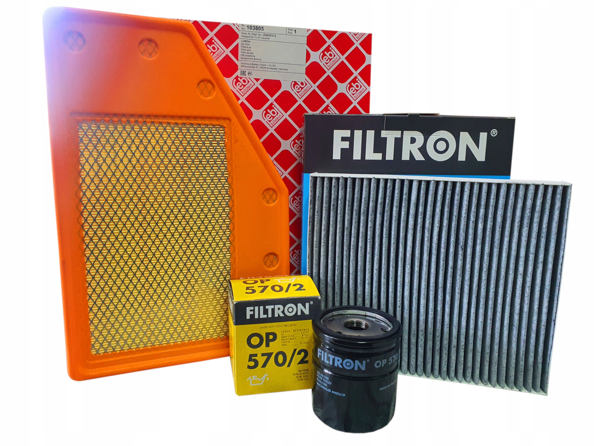 

Filtron Zestaw Filtrów do Opel Insignia B 1.5