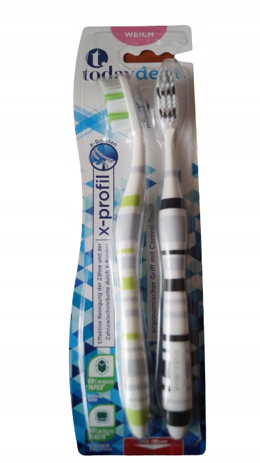 Szczoteczka do zębów X-Profile Miękka 2 sztuki