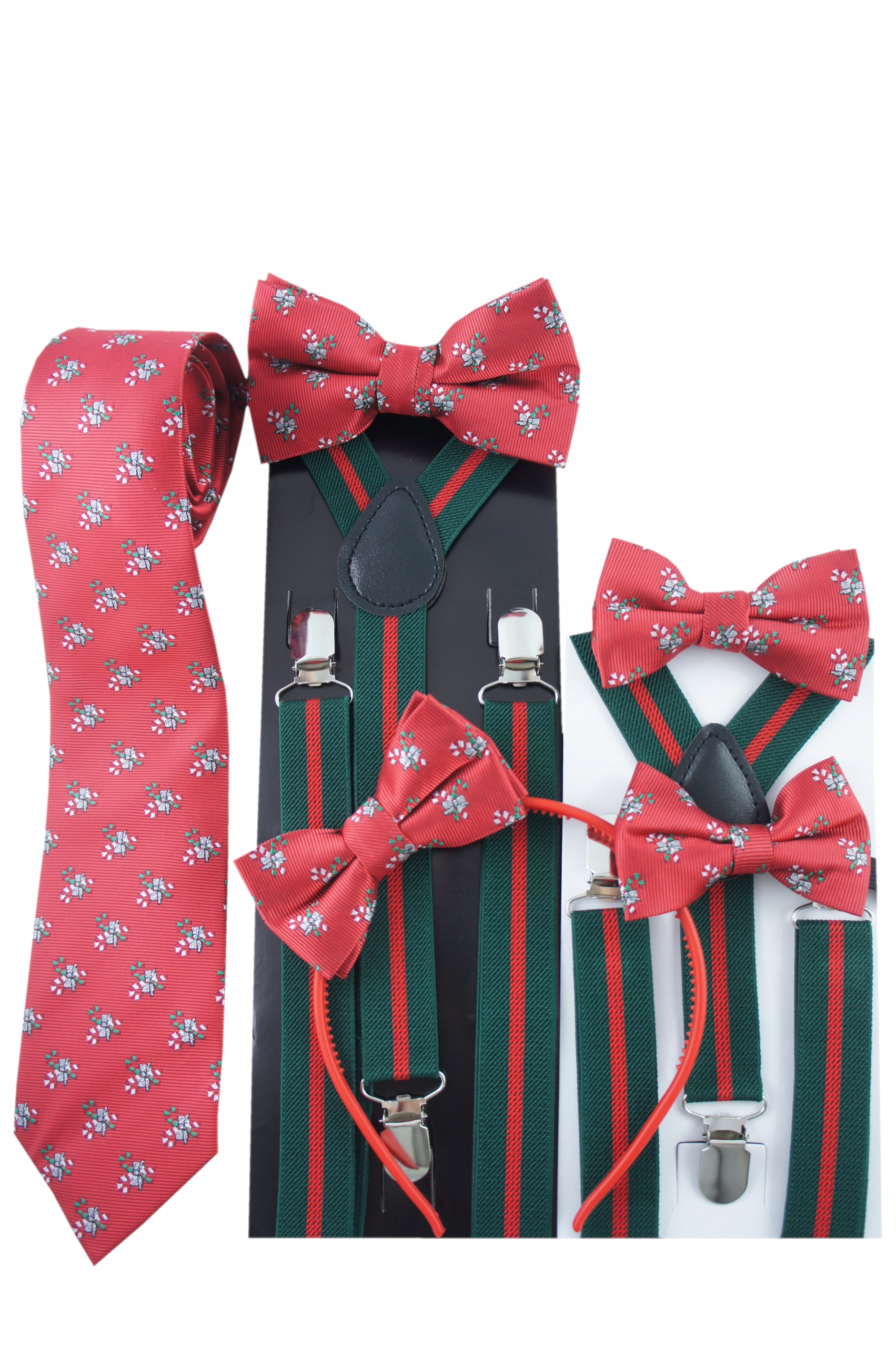 Szelki w PASKI rozm.120-200cm wzrostu BUTELKOWE Marka inna