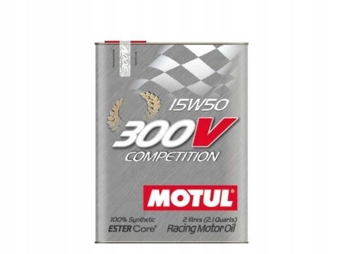 МАСЛО MOTUL 15/50 300V COMPETIT 2L