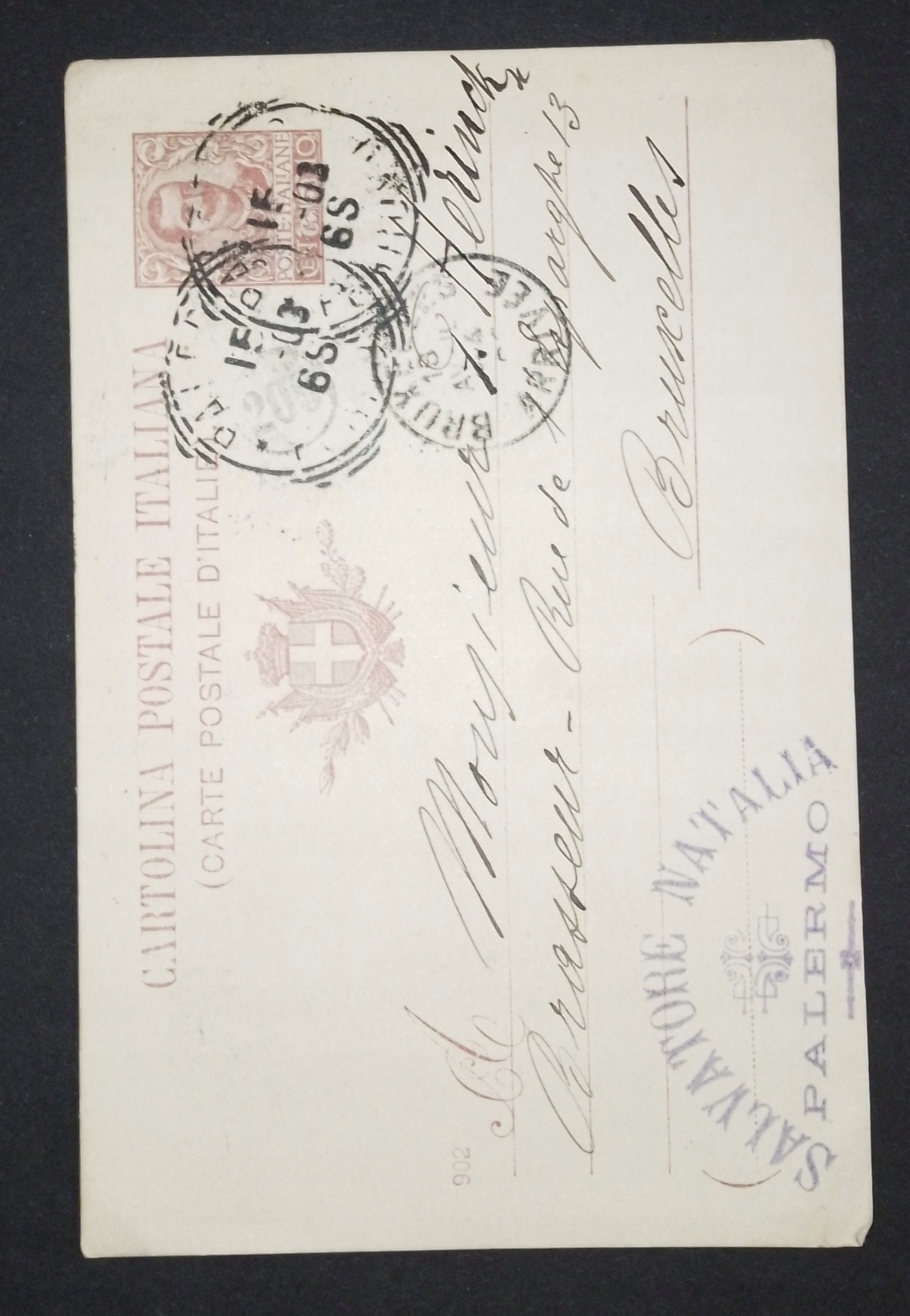 Karta-8 Italia 1903r.