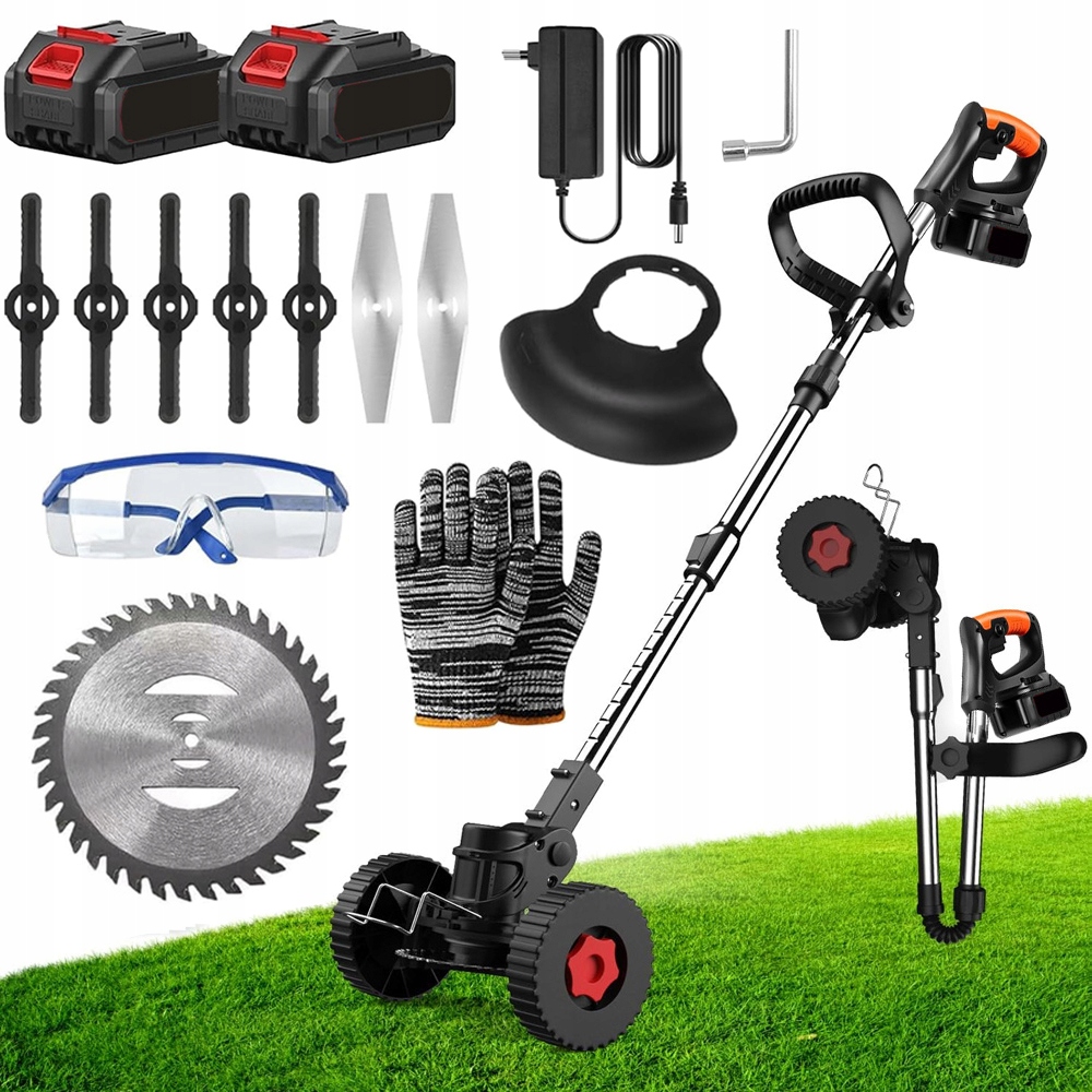 Elektrická sekačka na trávu pro květinové záhony a nádvoří