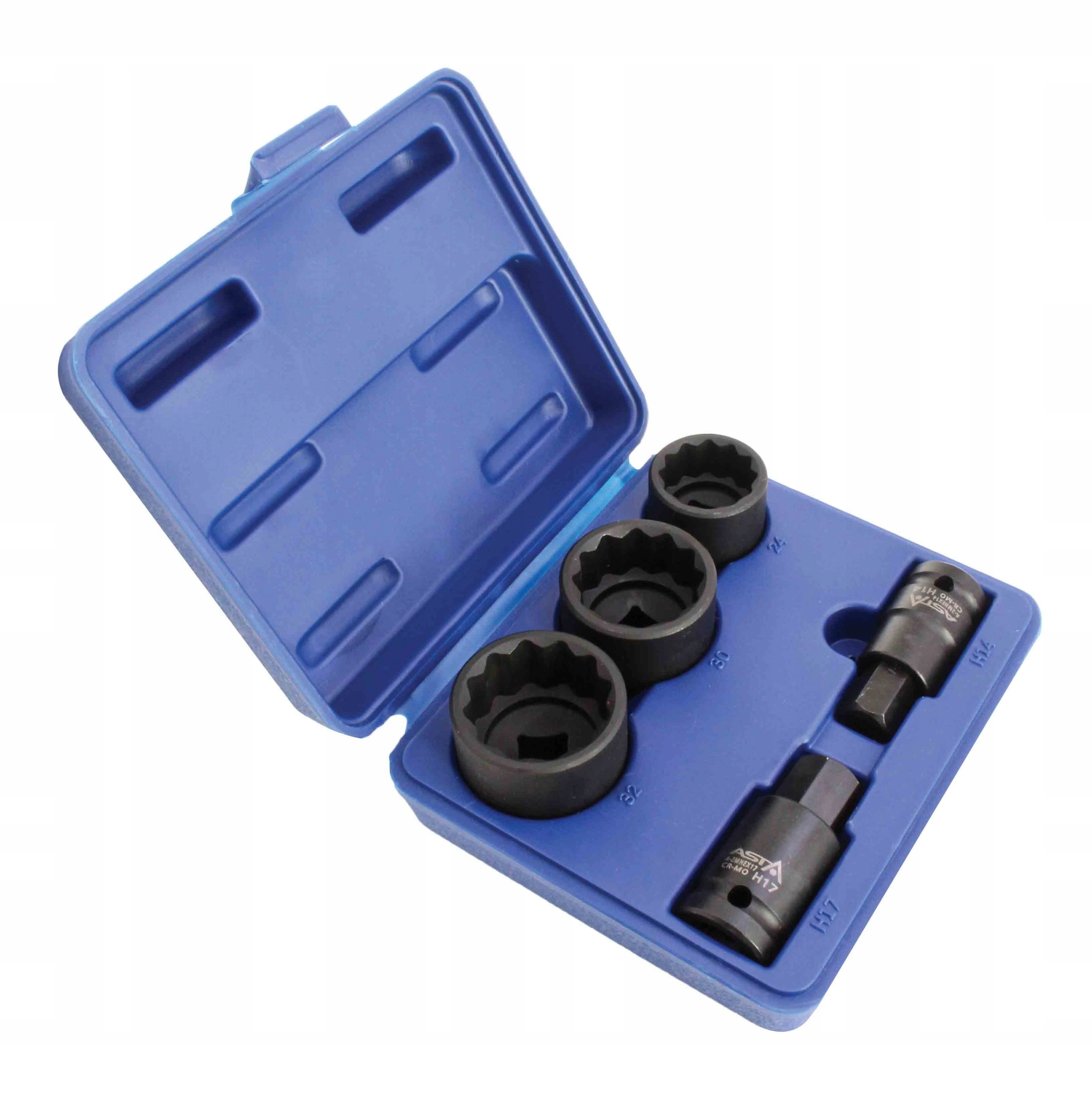 

Nasadki Udarowe Do Piast Zestaw 24 30 32 mm imbus