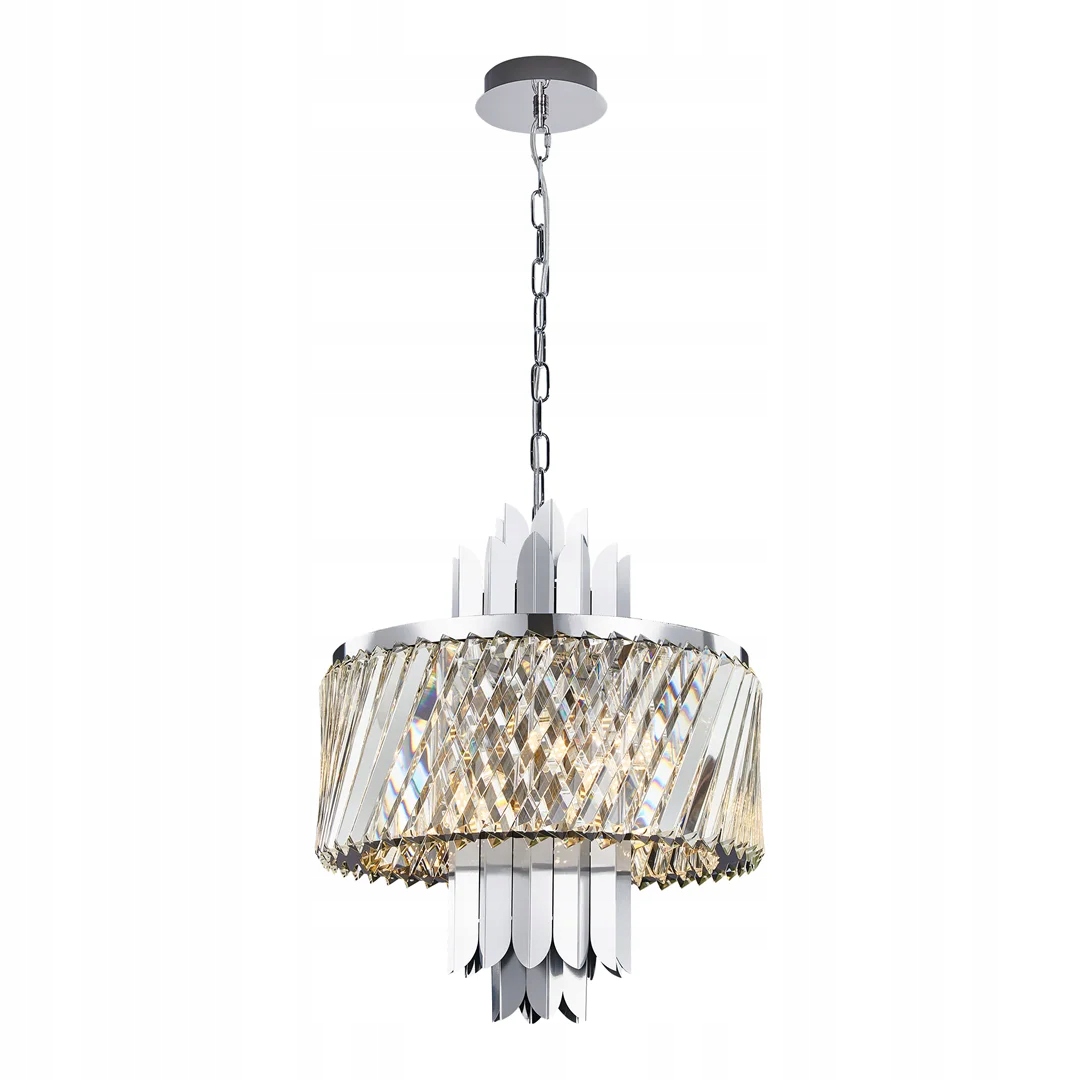 Milagro Kryštálový luster Margot 6xE14 40W Chróm Glamour