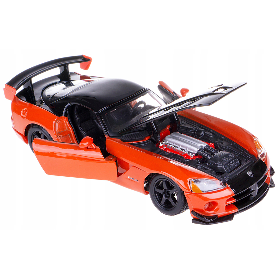 Dodge Viper SRT 10 ACR Bburago BB-22114 Kolor dominujący odcienie pomarańczowego