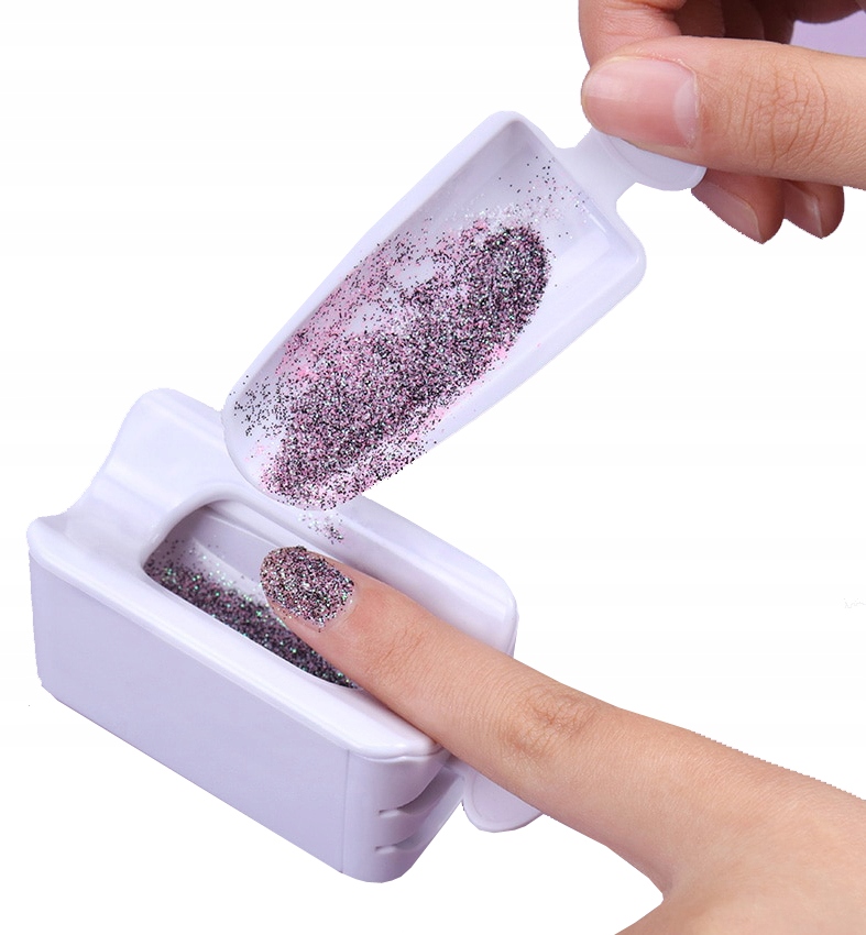 

Pudełko Do Obsypywania Zdobień Pyłków Brokatu