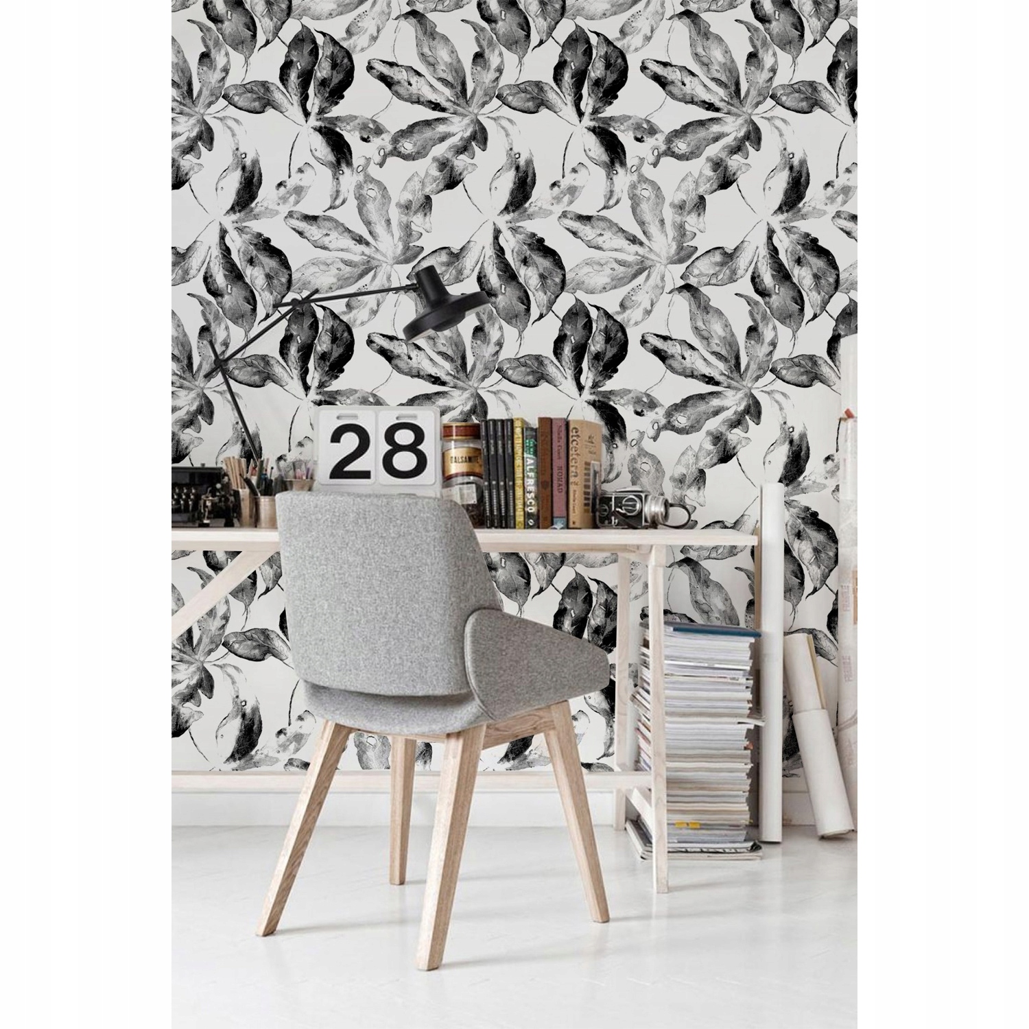 

Foto tapeta samoprzylepna Ciemne liście 250x250 cm