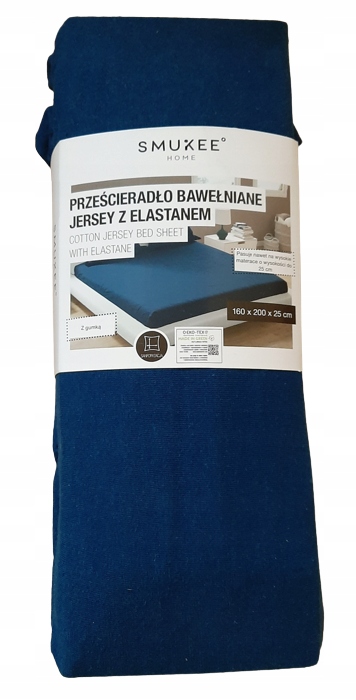 

Smukee Prześcieradło jersey z elastanem 160x200 cm