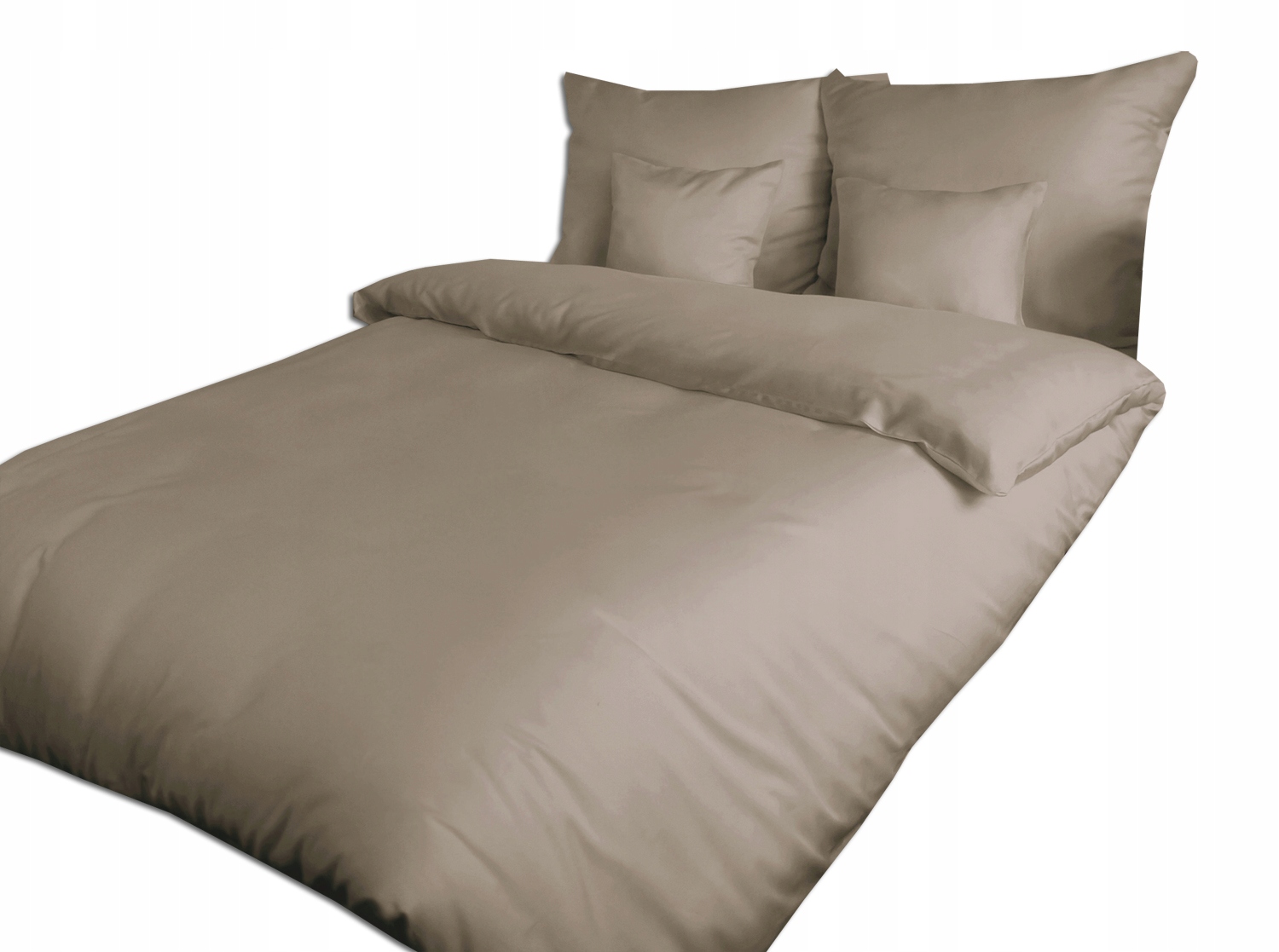 

Pościel satyna bawełniana 200x220 Ciemny Beż