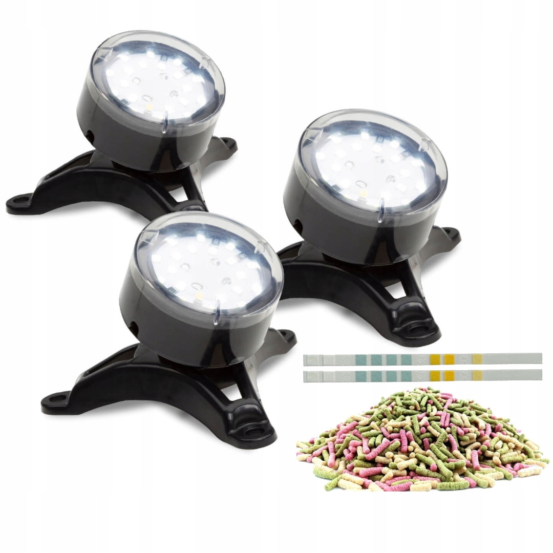 

Aquael WaterLight Trio White 3 lampy Led Gratisy