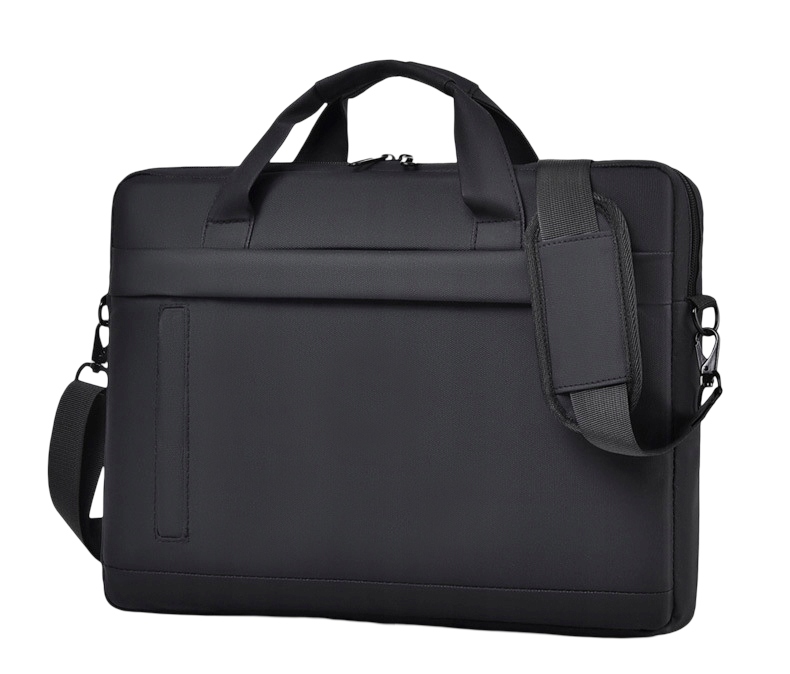 Torba Na Laptopa 15,6 Cali Męska Damska Czarna Na Ramię Do Ręki Biznesowa