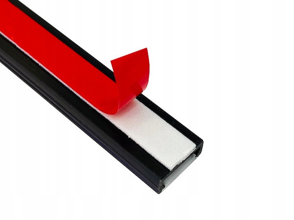 PROFIL LED MINI CZARNY Z TAŚMĄ KLEJĄCĄ | 1 METR Typ profil do LED