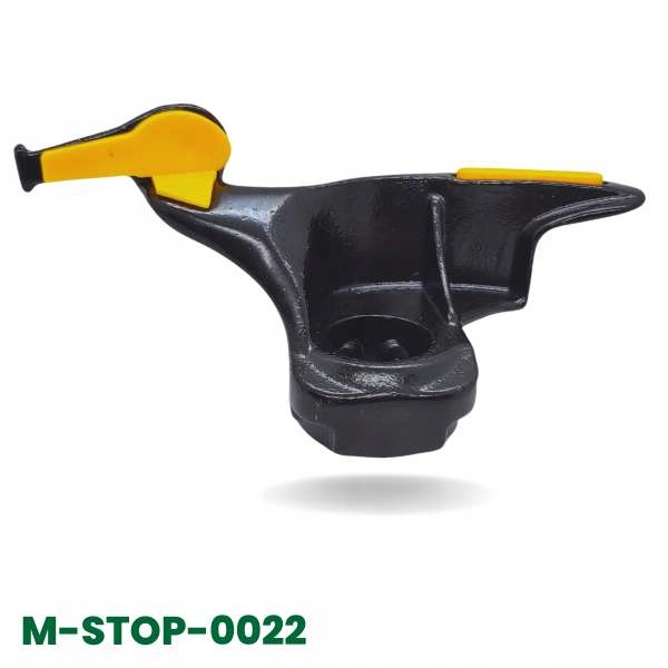 Černá montážní patka (univerzální – čtyři upevňovací šrouby)