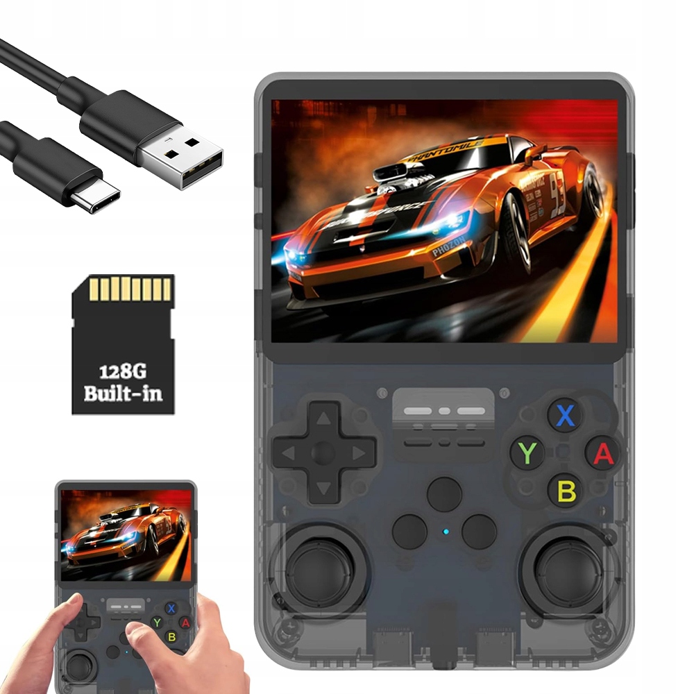 Przenośna Mini Retro Konsola 21000 Kultowych Gier Gra Elektroniczna Share