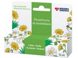 

Żel pod oczy ze świetlikiem 15ml Rodzina Zdrowia