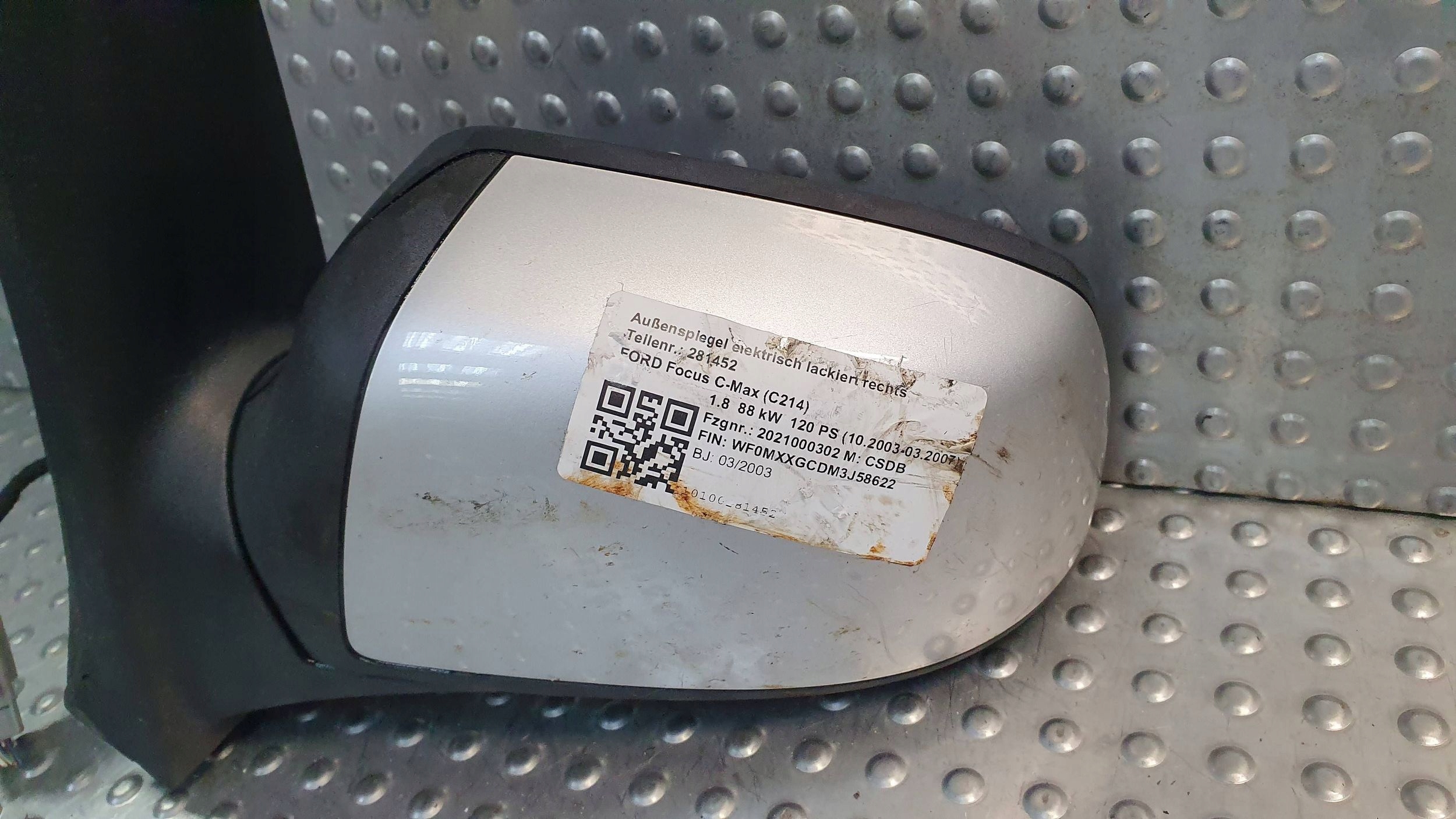 mirror left FORD C-MAX MK1 5 PIN 03