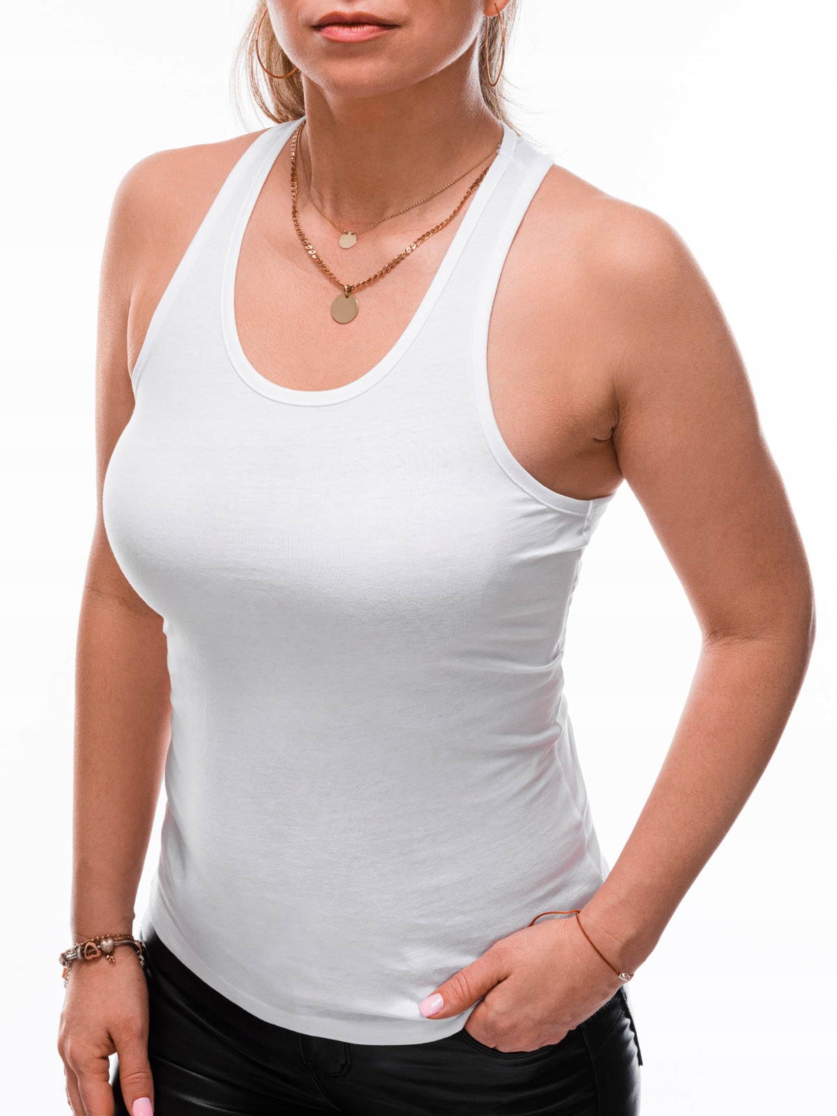 

Bokserka damska basic casual 012SLR biała XL