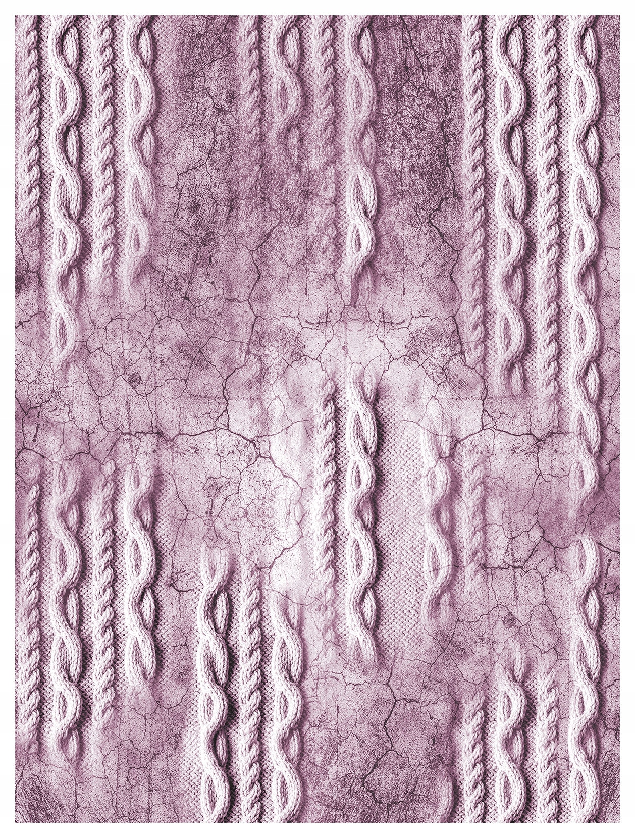 Vliesová fototapeta Fialové kosy Lilově růžové splétané 206x275 lepidlo