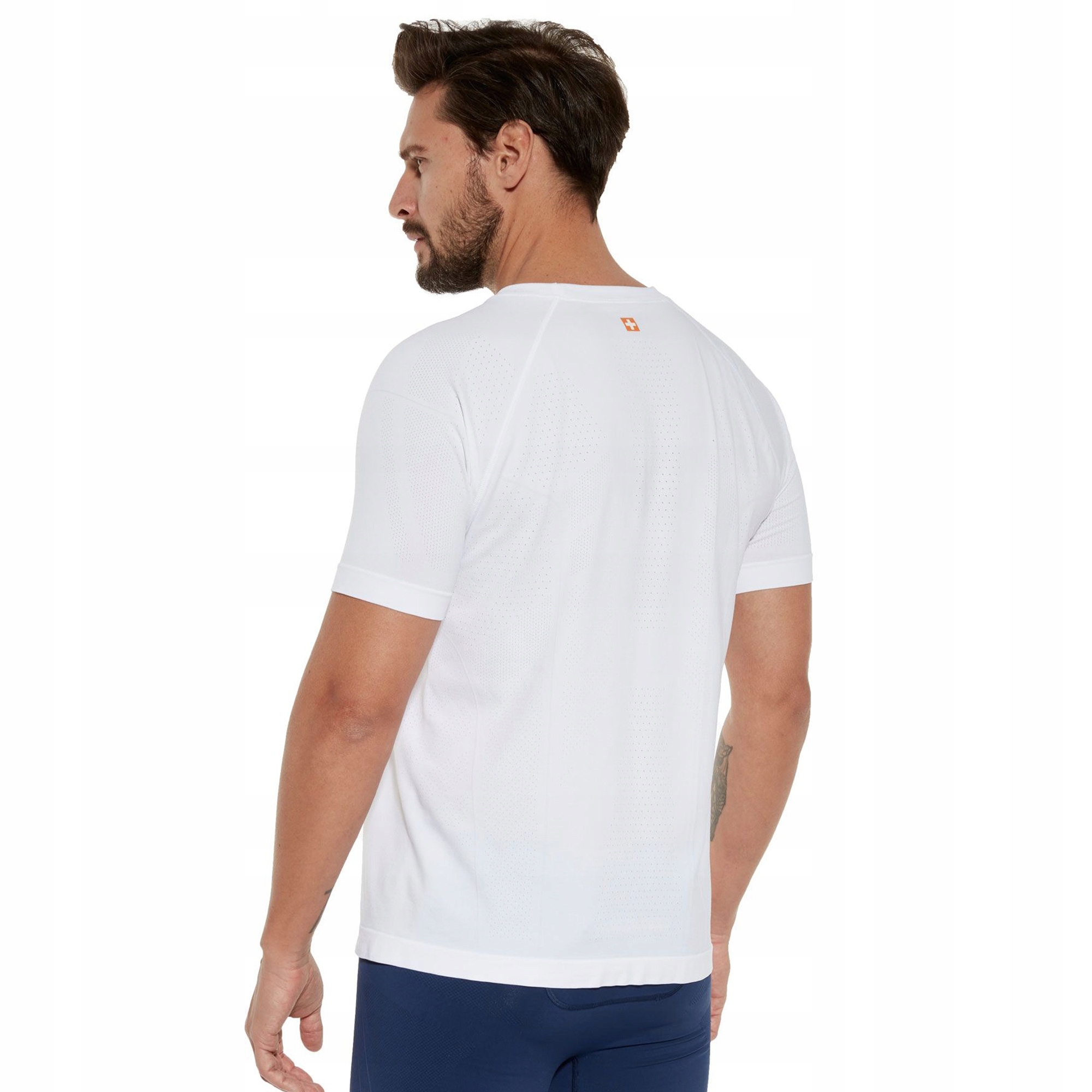 Koszulka męska do biegania Brubeck Aerate M Kolor biały