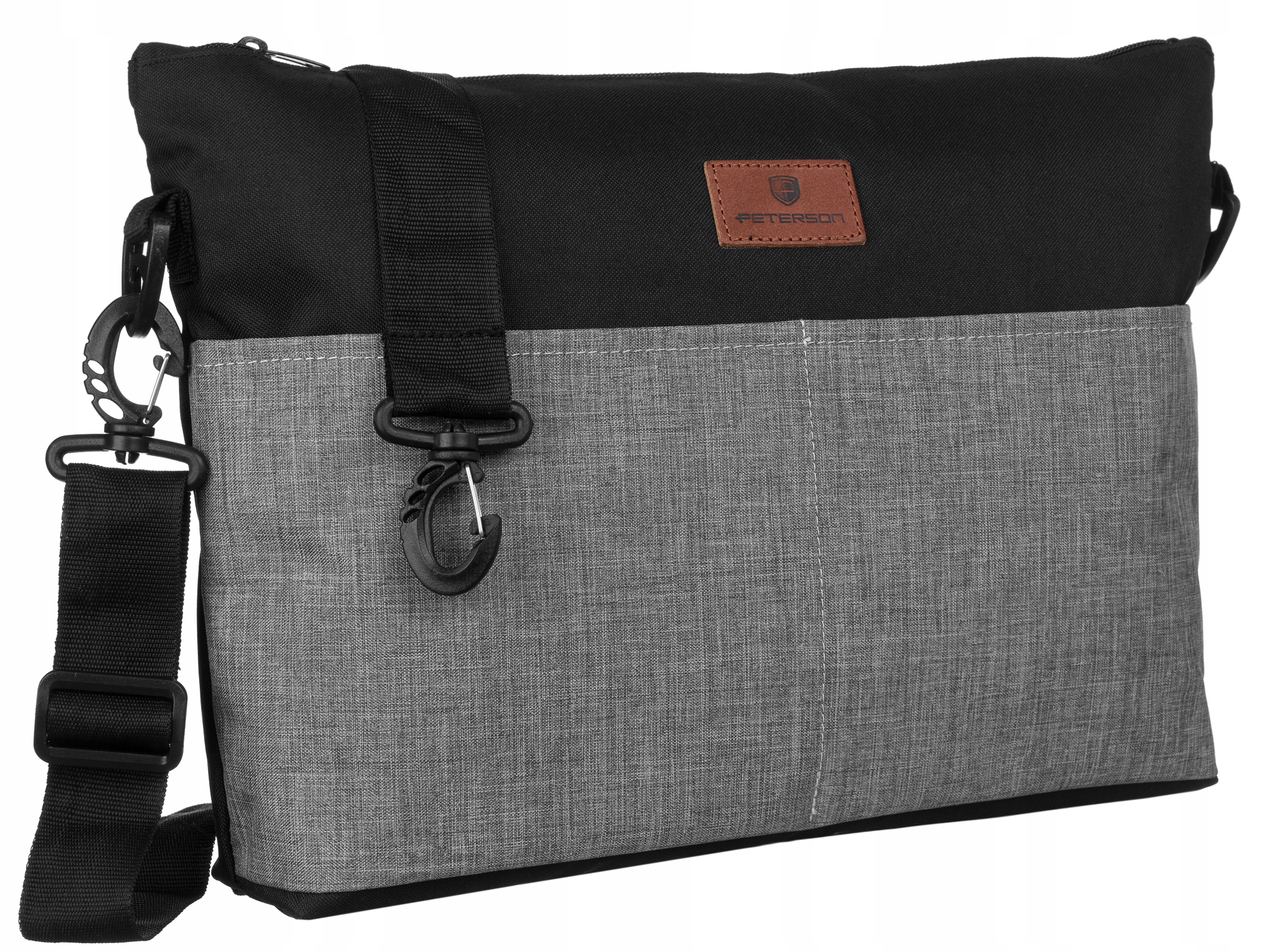 

Peterson pojemna listonoszka na ramię torebka A4