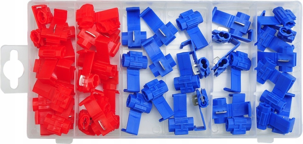 Szybkozłącza elektryczne zestaw 50 szt. YT-06868 YATO