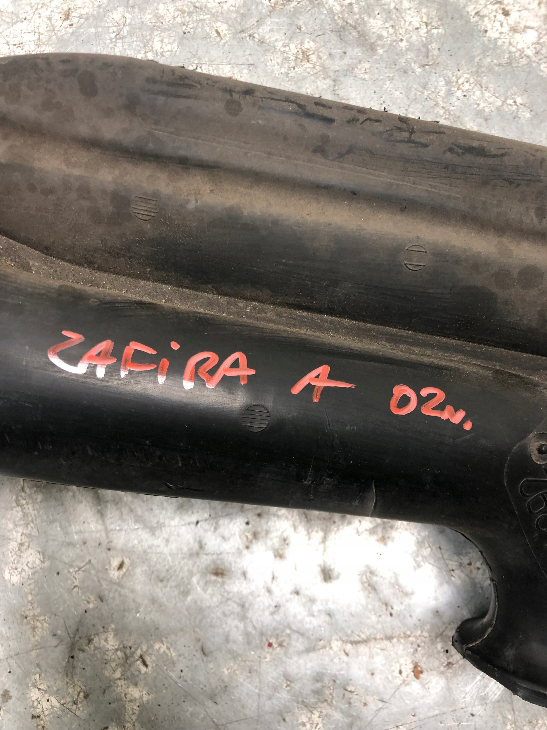 pipe air hose OPEL ZAFIRA A 9231292