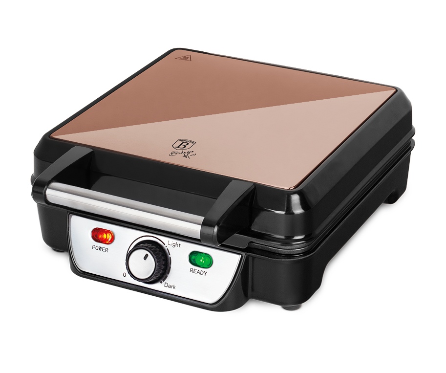 Vafľovač na 4 vafle Rosegold Metallic Line