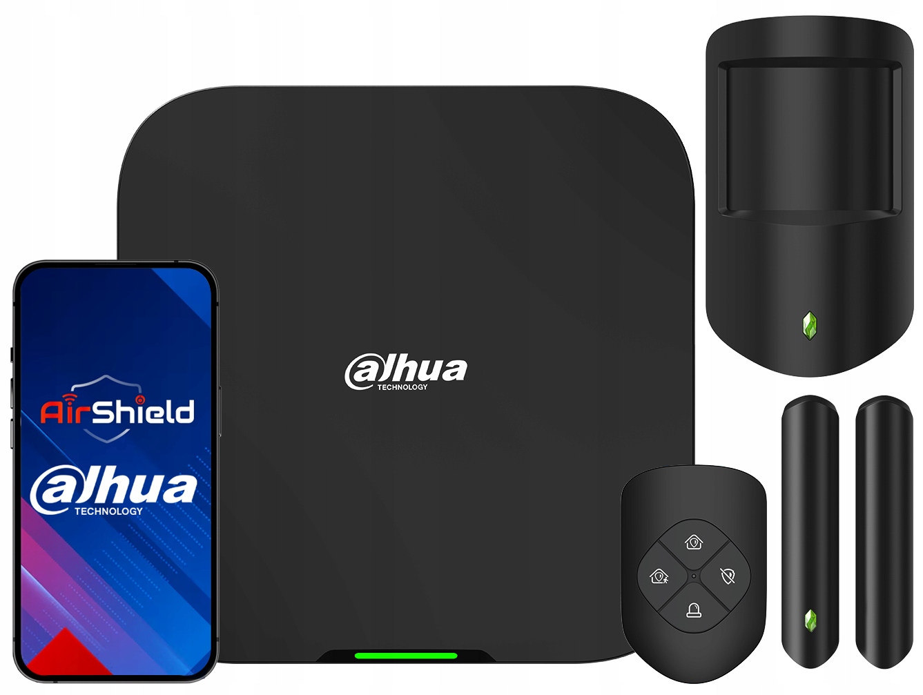 Alarmový set Dahua AirShield WiFi Lte 4G Sms Push ART-ARC3800H-03-FW2 B