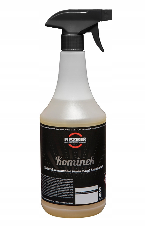 

Rewelacyjny płyn do szyb kominkowych Duża Butelka