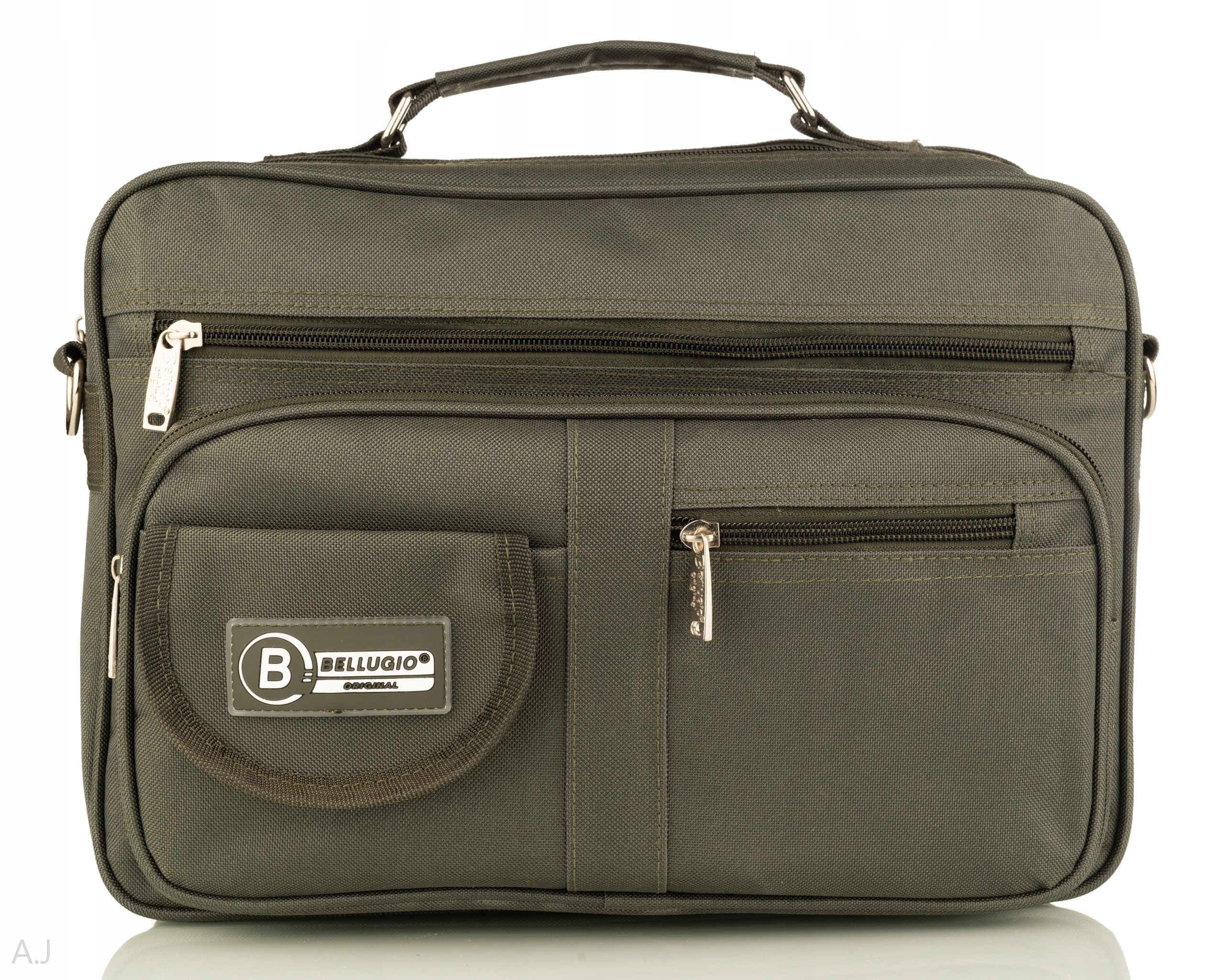 MOCNA TORBA MĘSKA DUŻA A4 LISTONOSZKA RAPORTÓWKA Marka Bellugio