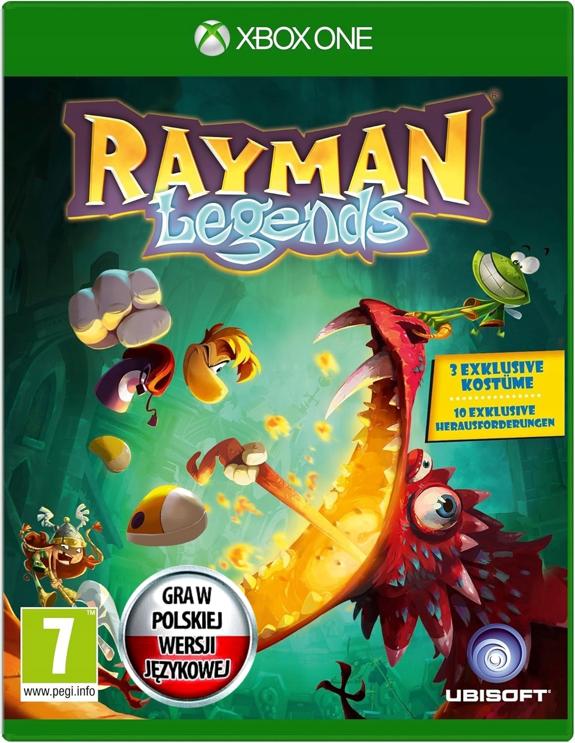 RAYMAN LEGENDS XBOX ONE / SERIES X - Dubbing PL - Płyta Blu-ray